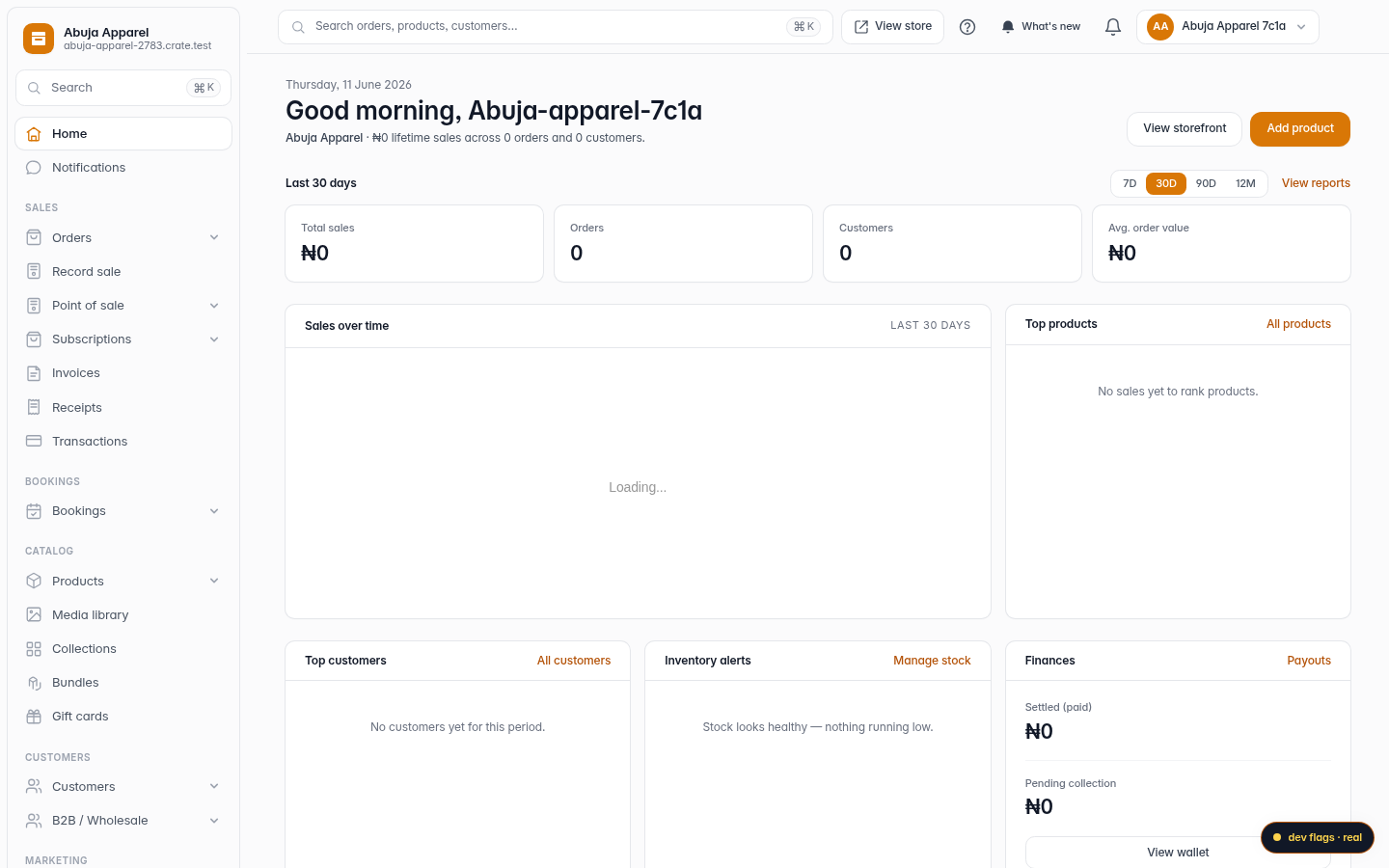 Customise your website: step 1 (web)
