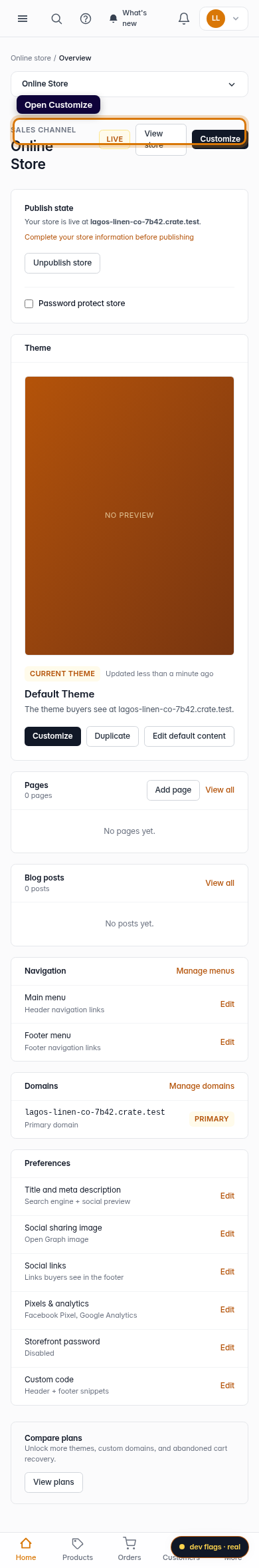 Add or edit your newsletter pop-up: step 1 (mobile)
